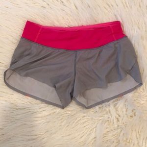 Lululemon Speed shorts
